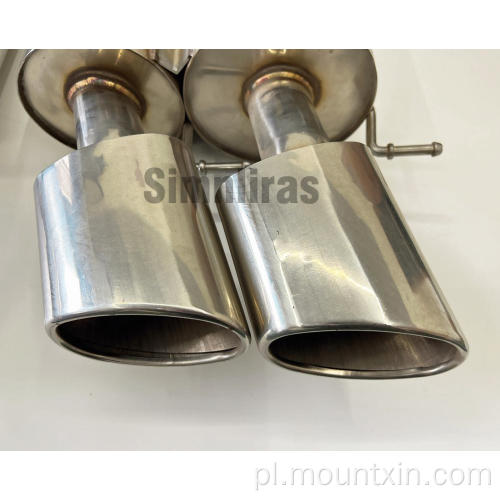 BMW M5 E60 Dual Muffler Sclain